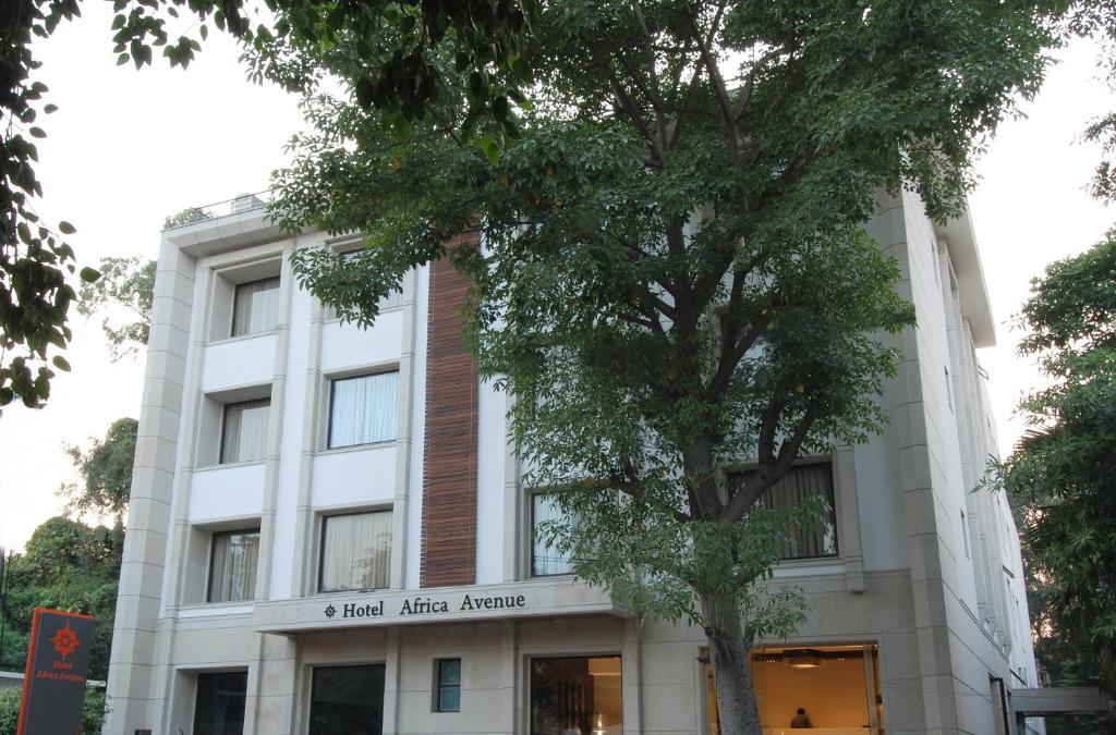 Отель Africa Avenue Gk - 1 Нью-Дели Экстерьер фото